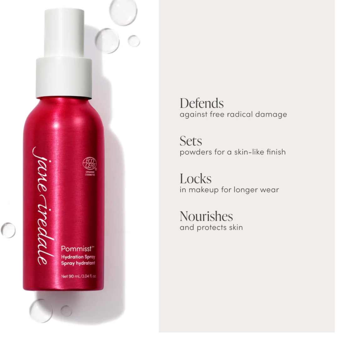 Jane Iredale Hydration Spray EcoCert Natural POMMISST