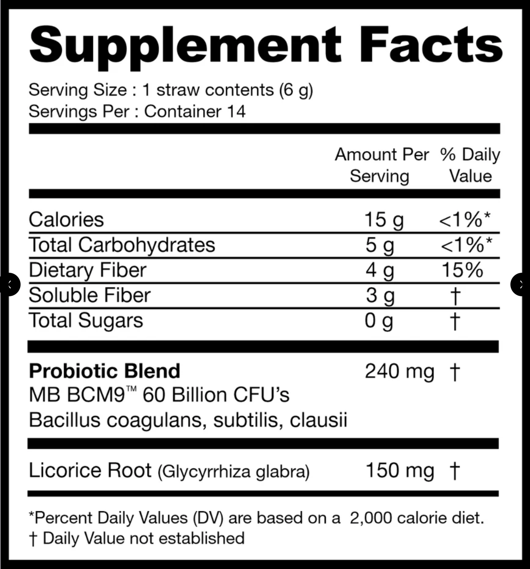 Gut Health Straw
